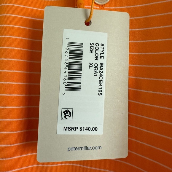 Peter Millar Hemlock Performance Jersey Polo NWT - Picture 3 of 8